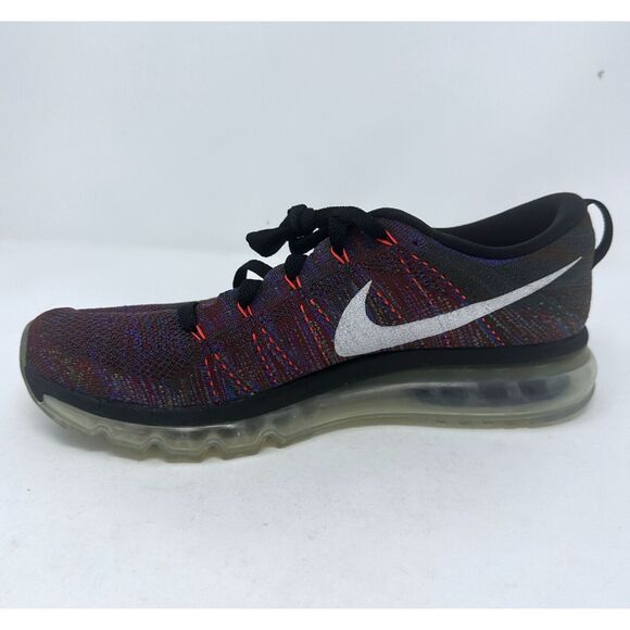 NIKE Men's size 10 FLYKNIT AIRMAX Running Trainers sneakers 620469 016  NEW - Picture 6 of 10